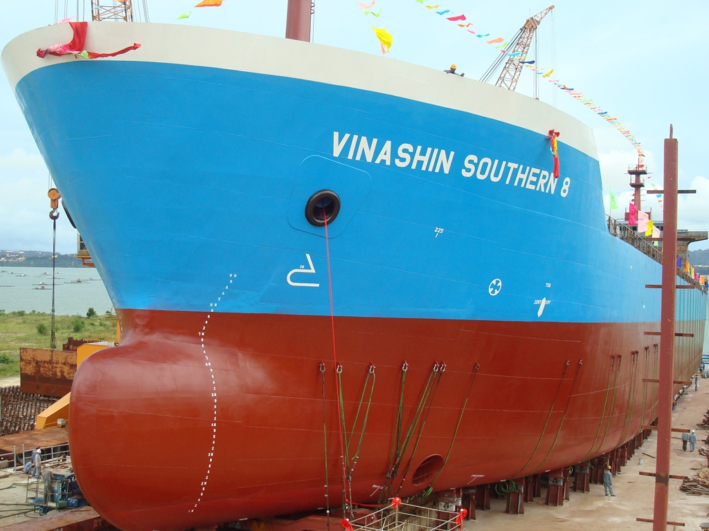 Hạ thủy tàu hàng 20.000 DWT Southern Vinashin 8